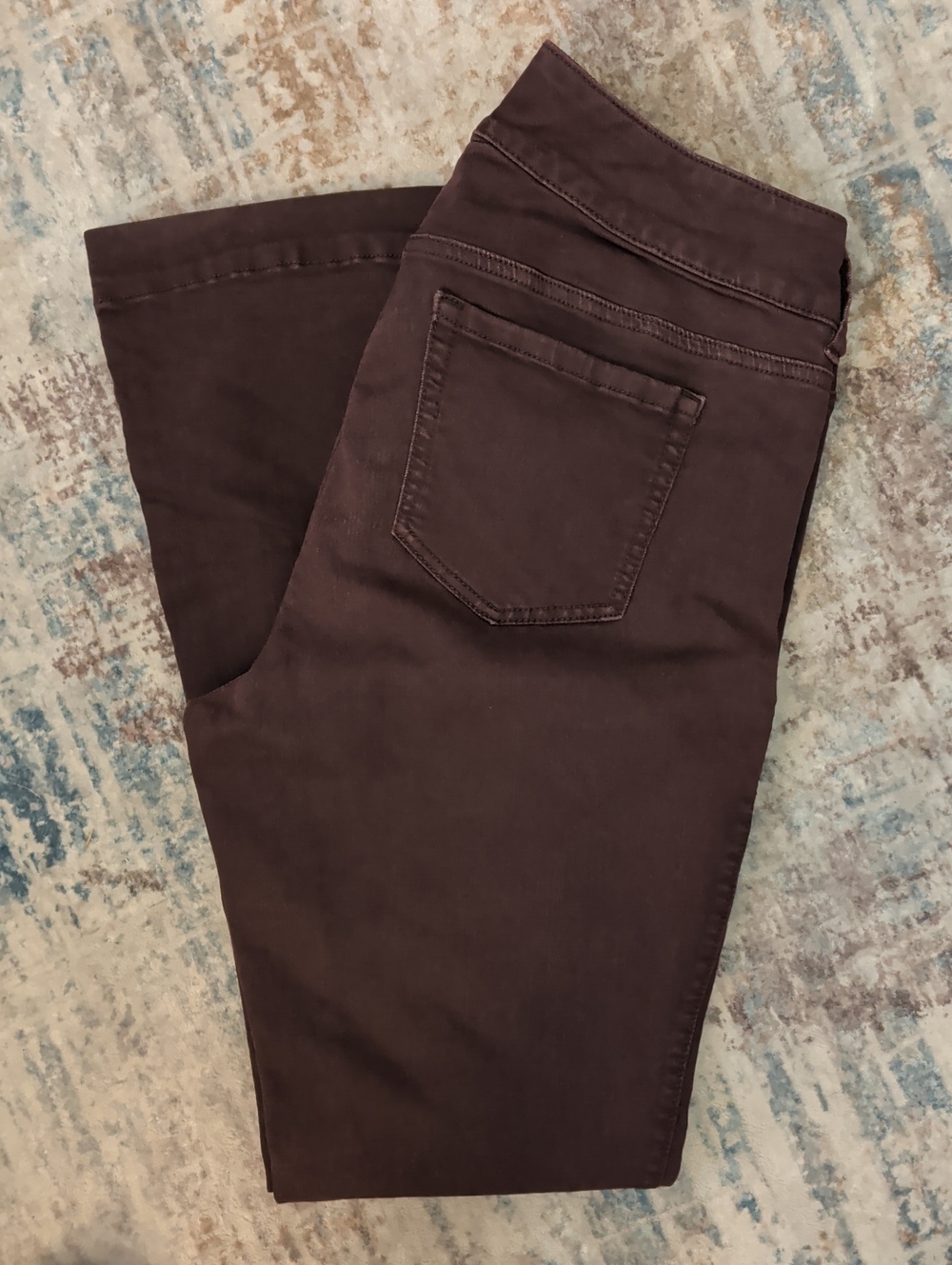 Torrid Maroon Flare Jeans, Size 14